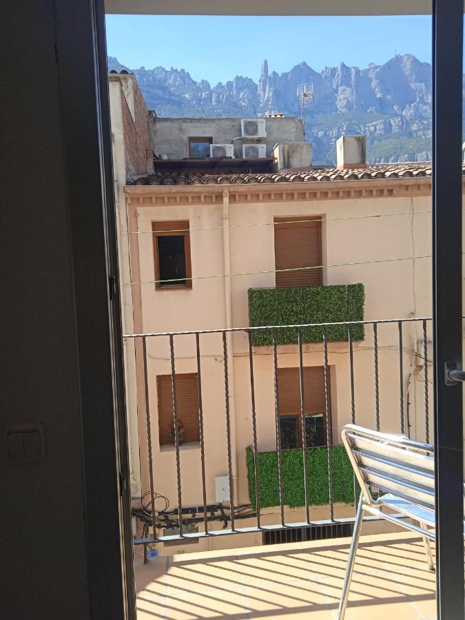 Piso Con Desayuno Incluido Y Vistas A La Montana. Apartment Monistrol de Montserrat ภายนอก รูปภาพ