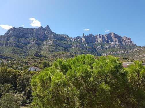 Piso Con Desayuno Incluido Y Vistas A La Montana. Apartment Monistrol de Montserrat ภายนอก รูปภาพ